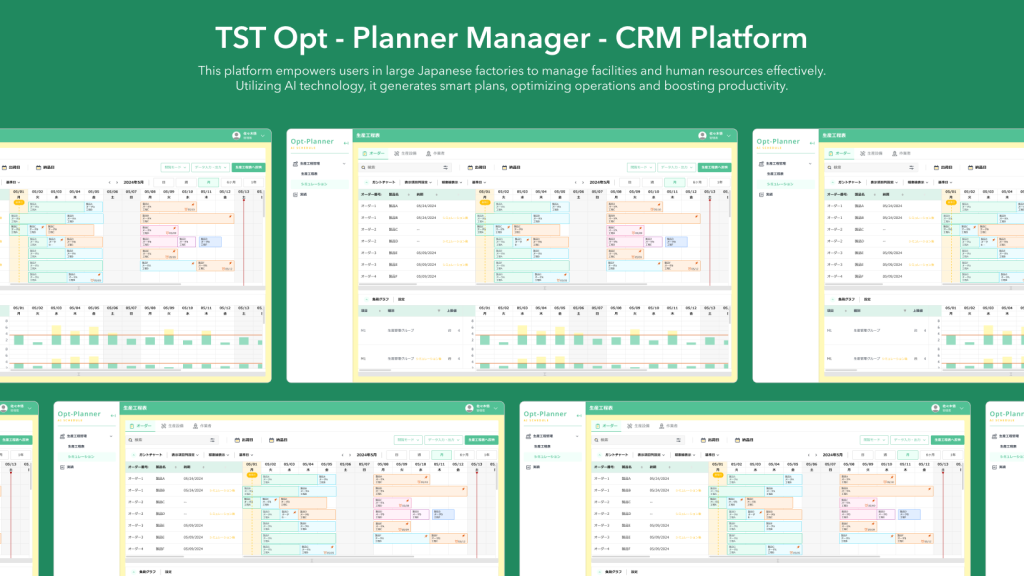 TST Opt - Planner Manager - CRM Platform